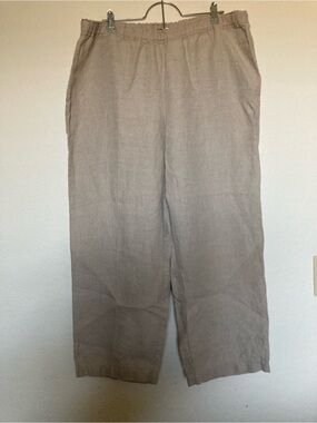 Eileen fisher 100% linen pants
